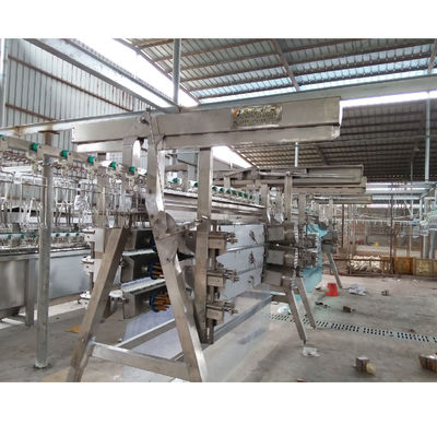 อุปกรณ์ฆ่านก SS 200BPH - 12000BPH เครื่องชํารุดอัตโนมัติ