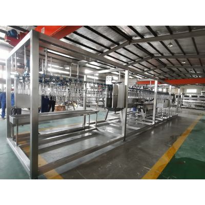 220V / 380V สายฆ่าไก่ 500 Bph โซลูชั่นการแปรรูปไก่