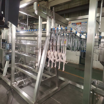 500BPH - 1000BPH เครื่องฆ่าไก่ย้ายย้าย compact สําหรับไก่ไก่ไก่